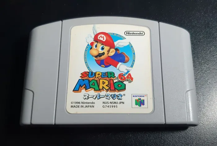 MARIO 64 NINTENDO 64 JAPONES JAPAN ORIGINAL