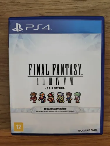 Final Fantasy I-VI Collection Anniversary Edition PlayStation 4 PS4 Ps5 PlayStation 5<br>