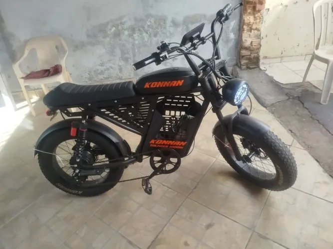 Bicicleta eletrica konnan thunder de 1000w