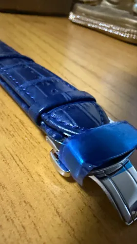 Pulseira azul de Relógio 22 MM