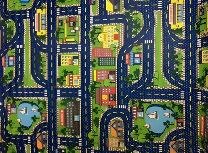 Vendo tapete infantil antiaderente 3,00x1,30 metros
