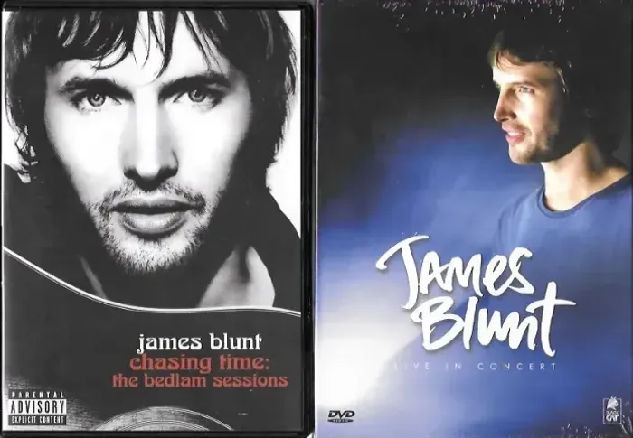 Kit de 2 DVD: James Blunt Live In Concert + Chasing Time: The Bedlam