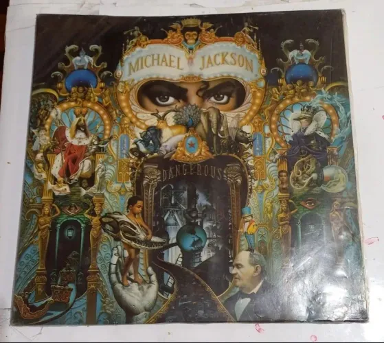 DISCO VINIL DANGEROUS MICHAEL JACKSON DUPLO