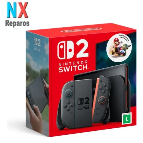 Console Nintendo Switch 2 Novo com garantia e película de brinde