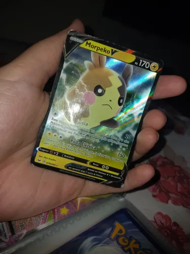 Carta Pokémon original Morpeko MP