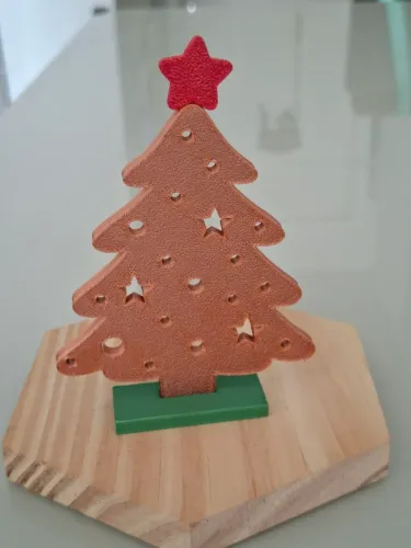 Mini Árvore de Natal Decorativa- Impressão 3D