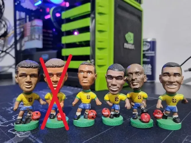 Mini Craques Coca Cola - Copa 1998