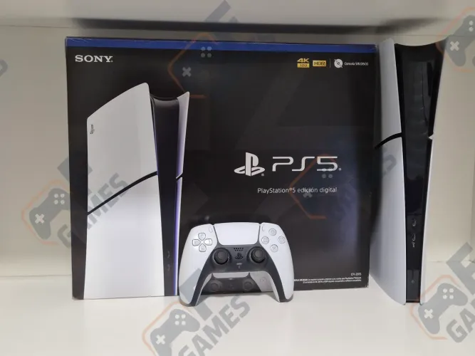 PS5 | Playstation 5 Slim 1TB Digital Seminovo + Garantia | Aceito Cartão!!!