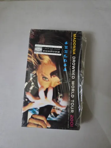 Fita VHS Madonna Drowned World Tour Importada