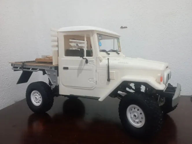 Rc WPL c44 Full metal mais mini paredão 