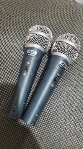 Microfones MXT M58 (ÚNICO DONO)