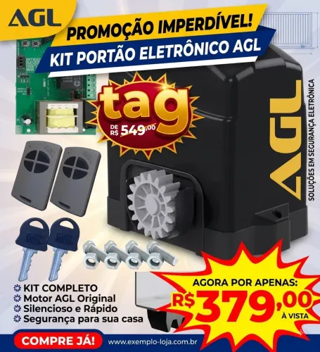 Promoção motor AGL kit completo