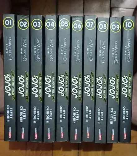 Jojo bizarre adventure parte 5 completa