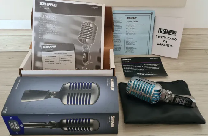 MICROFONE SHURE SUPER 55