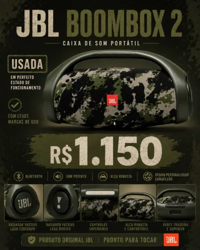 Boombox 2 FUNCIONANDO PERFEITAMENTE