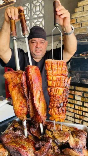 Churrasqueiro para eventos