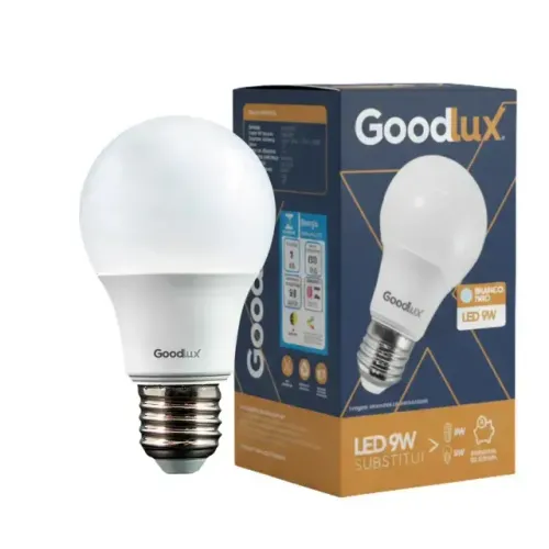 Kit 10 Lampada Led 9w 6500k Branco Frio Bivolt Goodlux