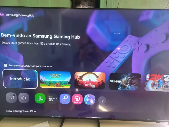 SMART TV 4K SAMSUNG 65" POLEGADAS 