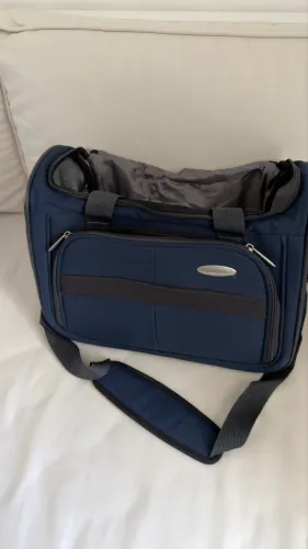 Mala/bolsa de bordo pequena da Samsonite,