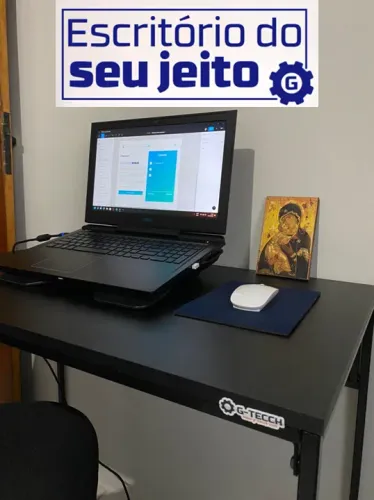 Escrivaninha Industrial NOVA Mesa Multiuso para Notebook Computador Estudo de escritório