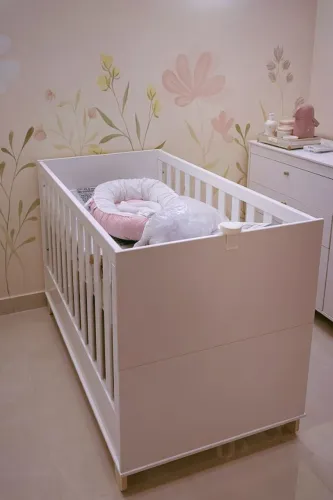 Vendo berço multifuncional + colchão impermeável 