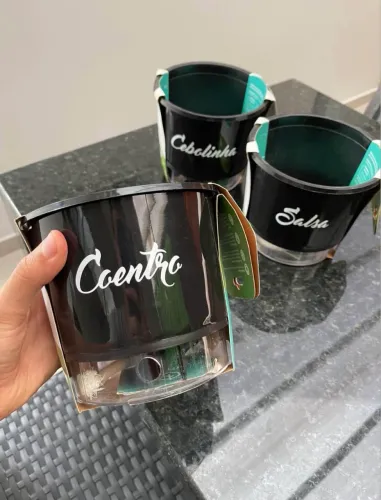 Trio de vasos autoirrigáveis NOVOS
