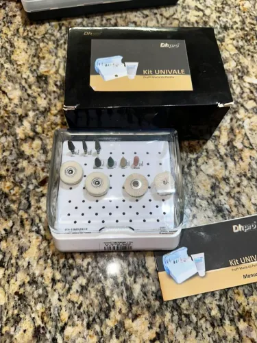 Odontologia. Kit DHPRO.CONTÉM BROCAS, PONTAS E DISCOS/ESCOVAS DE POLIMENTO ODONTOLÓGICO