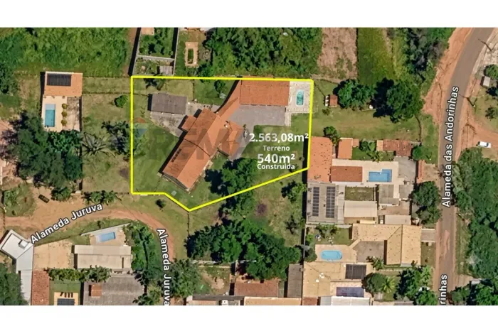 casa/chacara a venda, vale do iguapo, bauru - sp, próximo ao mercado mendes - 2563,08m2 te