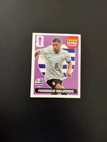 Figurinha legend do valverde roxa 2026