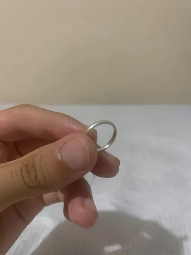 Alianças Prata Legítima da Prata Fina