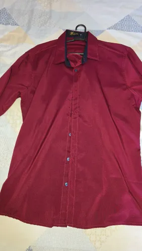 Camisa social tamanho G Slim não amassa