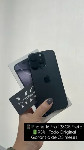 iPhone 16 Pro 128GB 93% Seminovo