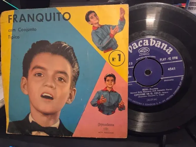 Compacto Vinil Franquito India Esperame En El Cielo CEP-4541