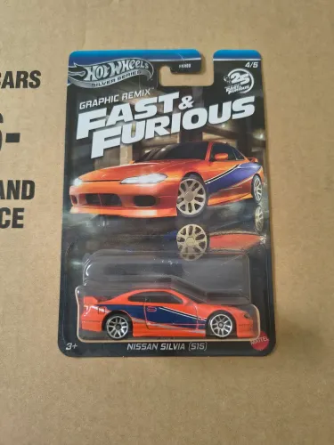 Miniatura Hot Wheels Nissan Silvia (S15) - Velozes e Furiosos Reverso de 2025
