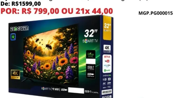 SMART TV 32 POLEGADAS