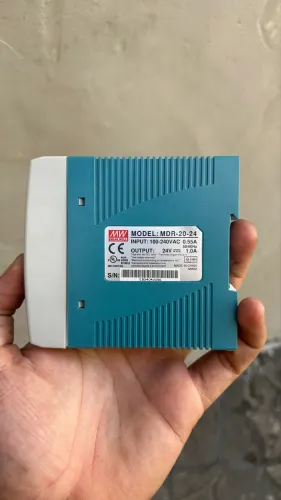 Fonte Chaveada Mean Well Trilho DIN 24V 1A 20W (MDR-20-24)