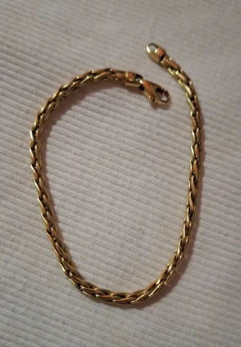 Pulseira de ouro 18k