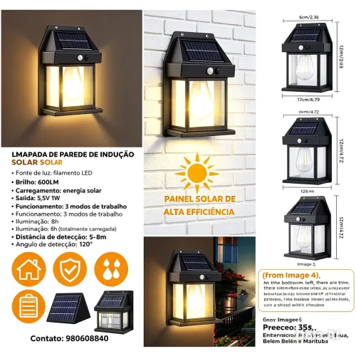 Lâmpada solar