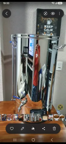 Panela para cervejeiro