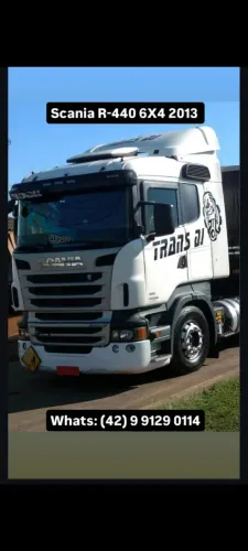 SCANIA R 440 6X4 MOTOR NOVO