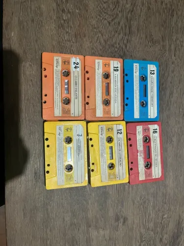 Fitas Cassette K7 Disney Nova Cultural 1986