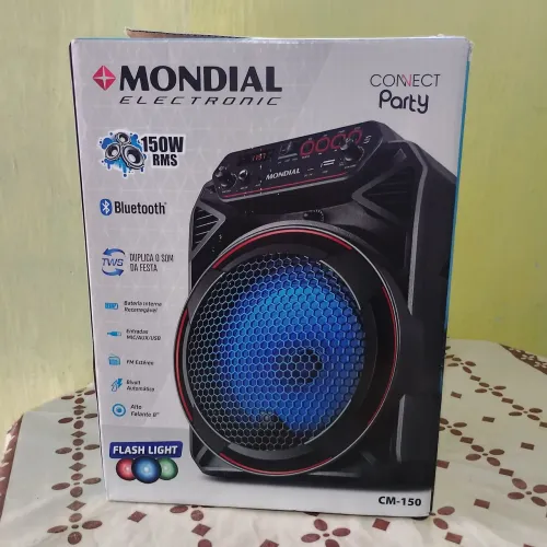 Som mundial 150w RMS (12 horas )
