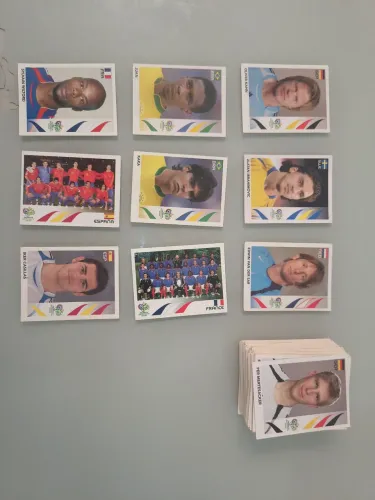 Figurinhas copa 2006 lote