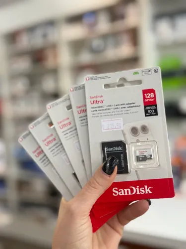 Cartão de Memória 128GB Sandisk Original