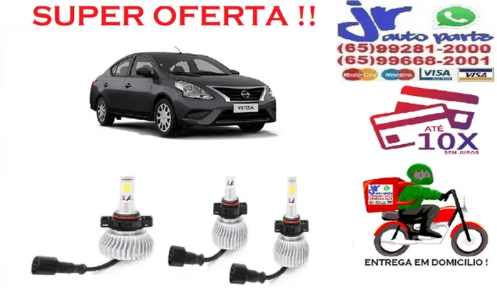 Lampada Ultra LED (Milha)Versa 6000K 12V 24V