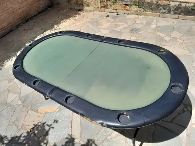 Mesa de Poker dobrável 10 lugares