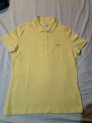 Camisa lacoste polo feminina M original 