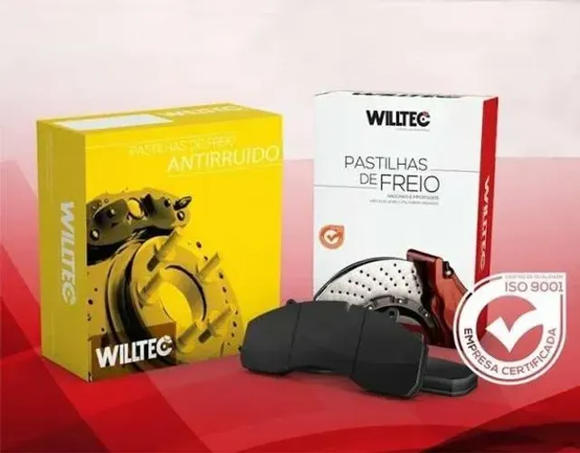 Pastilhas de Freio Anti-ruído e Cerâmica P/ Todos os Carros
