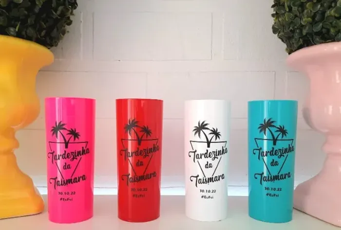 Copos Long Drink Personalizado para sua festa!