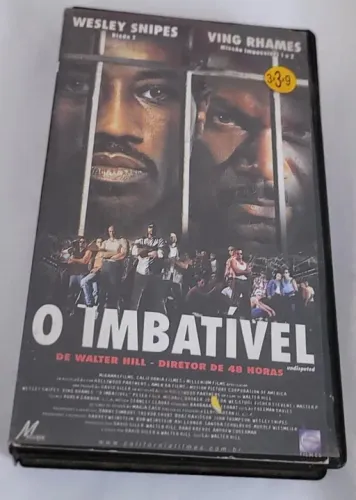 Fita VHS 3 Filmes- O Imbatível, Fim dos Dias + Hurricane o Furacão.
